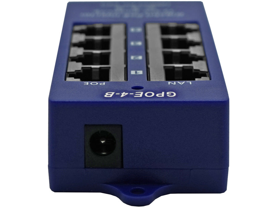 4 Port Gigabit Passive PoE Injector