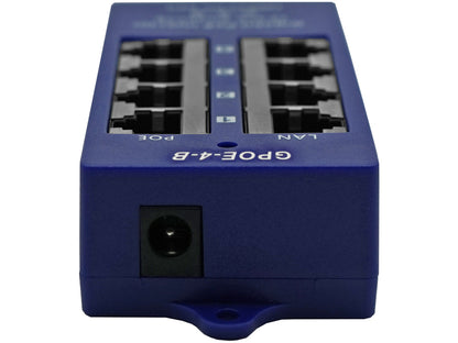4 Port Gigabit Passive PoE Injector