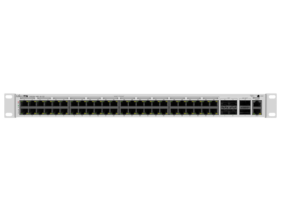 MikroTik Cloud Router Switch 48 Port PoE 700W 4SFP+ 2 QSFP+
