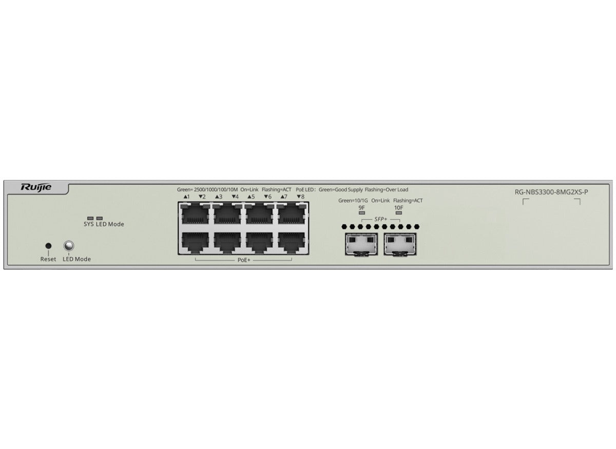 Reyee 16 Port Gigabit 2x 2.5G SFP Smart Managed Switch