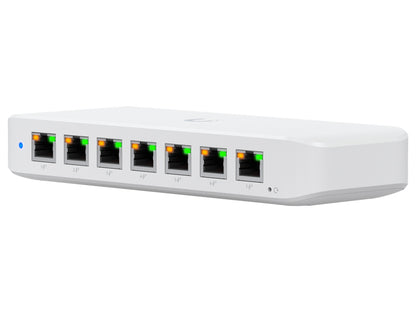 Ubiquiti UniFi Switch Ultra 8 Port Gigabit 1PoE Input 7 PoE Out