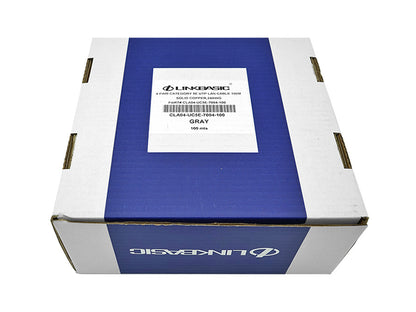 Linkbasic 100m Box Cat5e Solid Grey UTP Cable