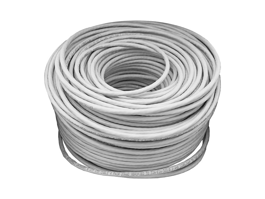 Linkbasic 100m Box Cat6 Solid Grey UTP Cable