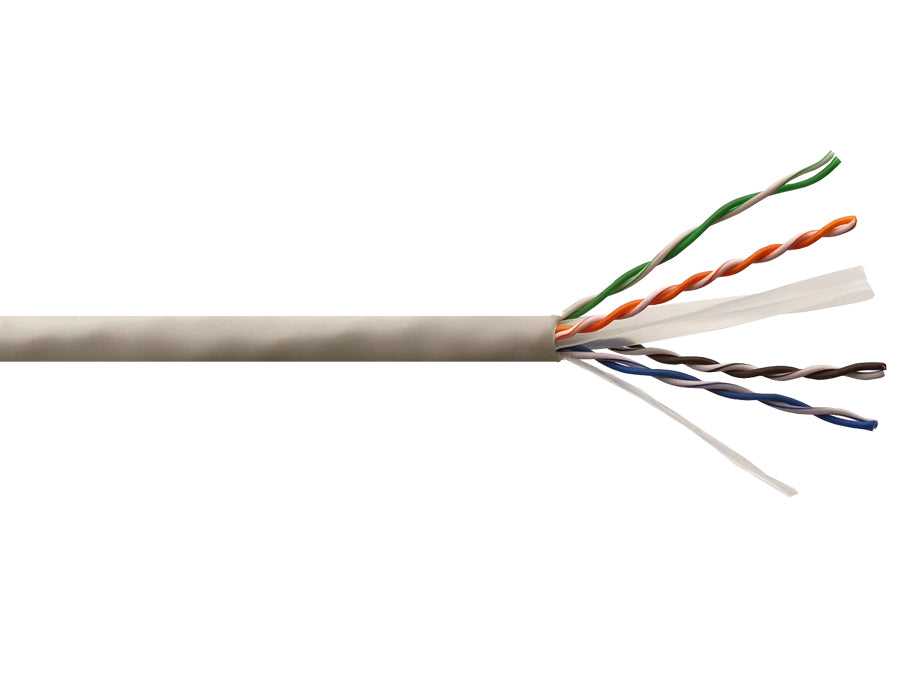 Linkbasic 500m Drum Cat6 Solid Grey UTP Cable