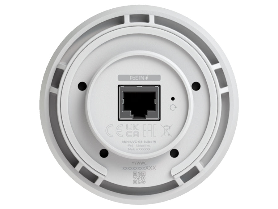 Ubiquiti UniFi Protect G6 Bullet 8MP White IP Camera