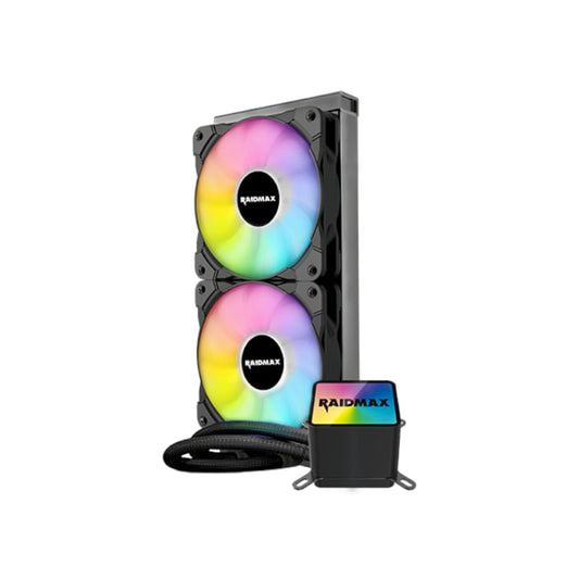 Raidmax TORNADO LC 240 ARGB 240mm Liquid CPU Cooler